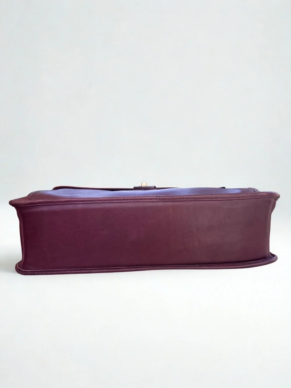 Vintage Coach Beekman Briefcase 5266 Rare Burgundy Leather Messenger Bag USA
